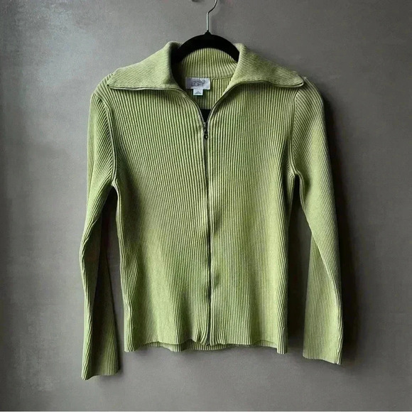 Zip Up Sweater Cardigan - Picture 1 of 7
